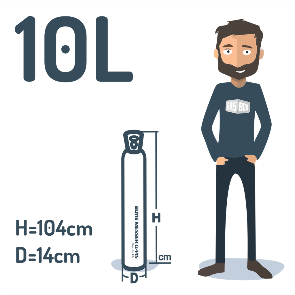 Helium 4.6 10L
