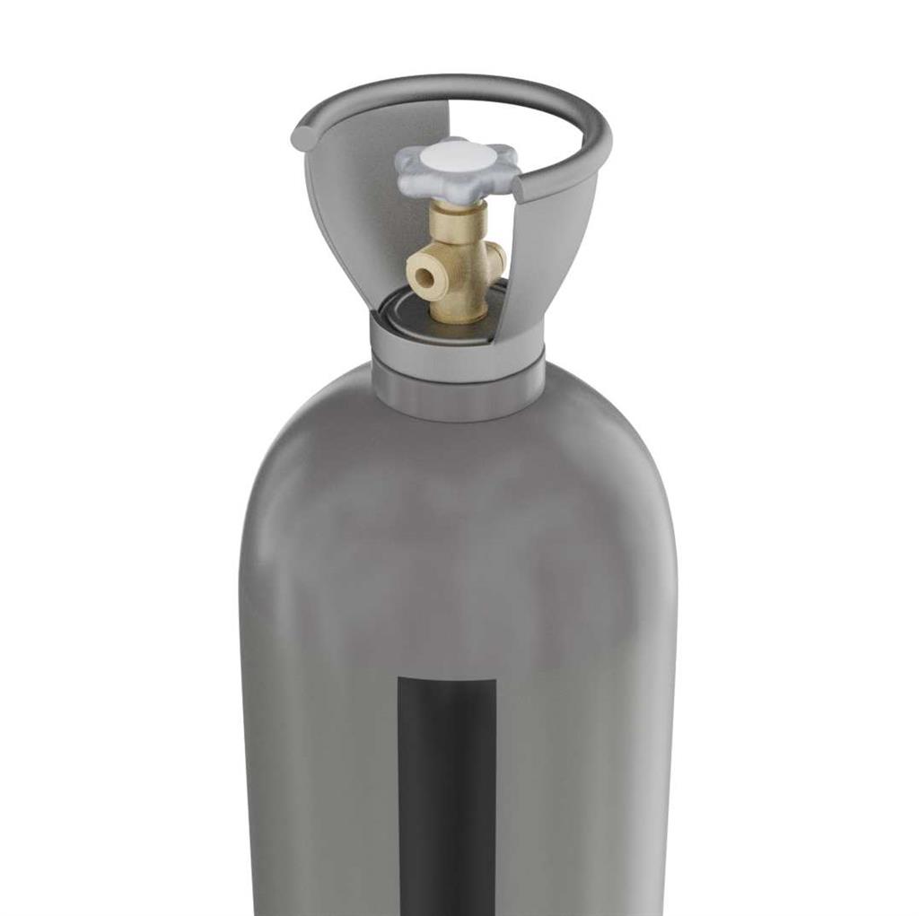 Carbon Dioxide 50L with dip tube 3/4