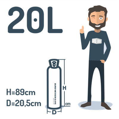 Helium 20L