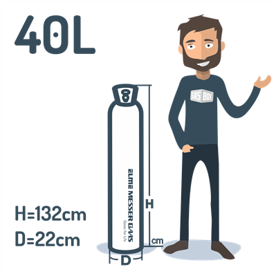 Helium 4.6 40L