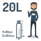 Süsihappegaas - 20L